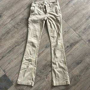 Boot cut AE khakis